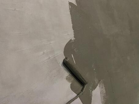 カチオンフィーラー塗布 カチオン,フィーラー,下地の写真素材