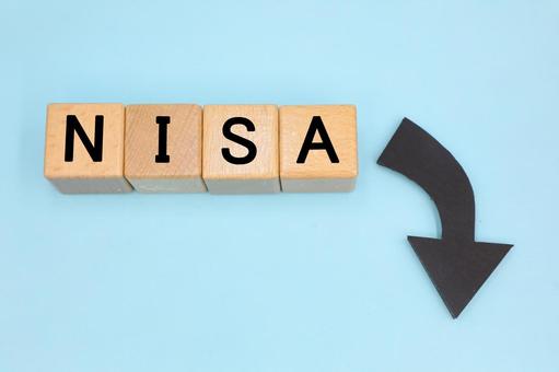 NISAのイメージ nisa,旧nisa,新nisaの写真素材