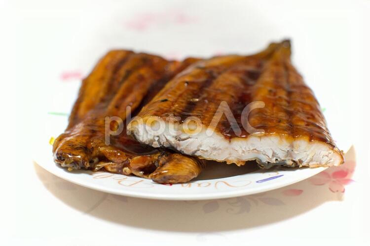 鰻の蒲焼（中国産）#2 鰻,うなぎ,蒲焼の写真素材