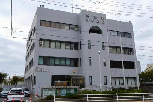 四條畷警察・警察署・四条畷　建物外観2 四條畷警察,四条畷警察,警察署の写真素材