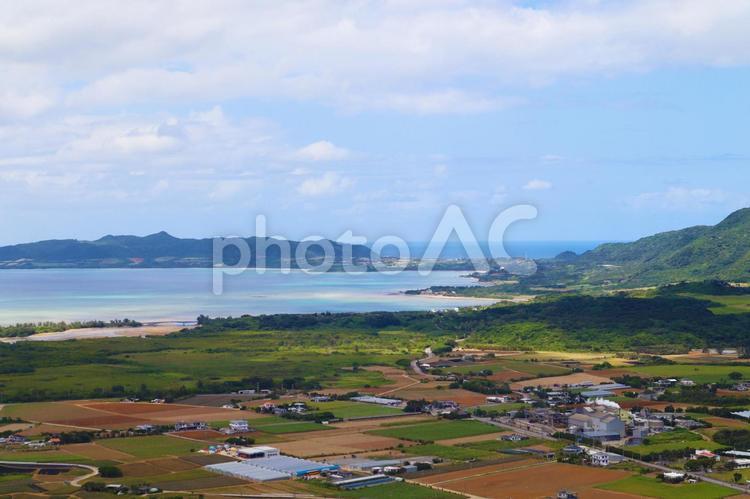 石垣島の風景 石垣島,青い海,沖縄の写真素材