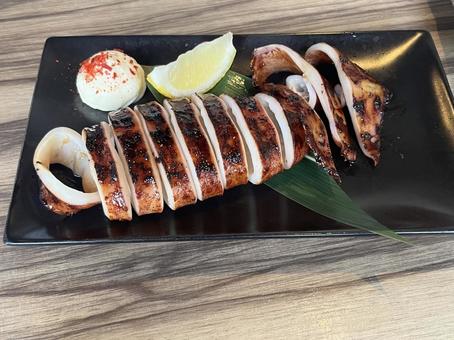 イカ焼き イカ焼きの写真