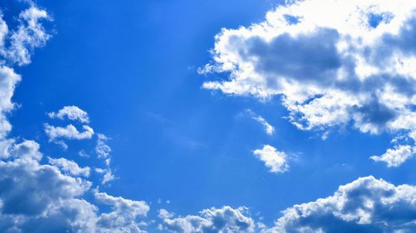 札幌の夏空 札幌の夏空 札幌,空,青空の写真素材