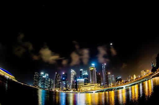 シンガポールリバーサイドのイメージ シンガポールリバーサイドのイメージ シンガポール,川沿い,リバーサイドの写真素材