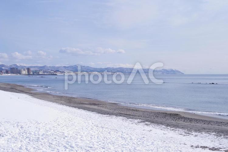 函館の海 函館,北海道,海の写真素材