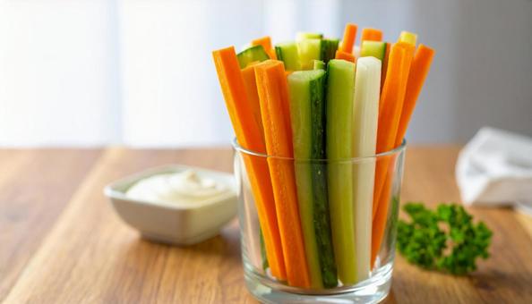 野菜スティック 野菜スティックの写真