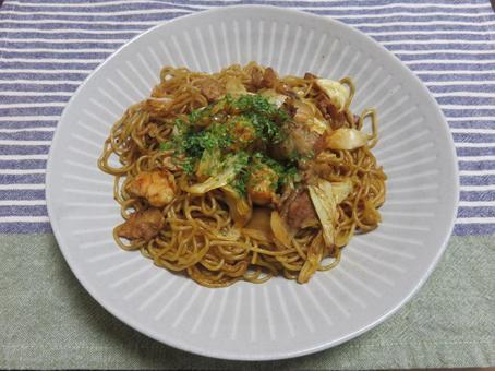 焼きそば やきそば,献立,メニューの写真素材