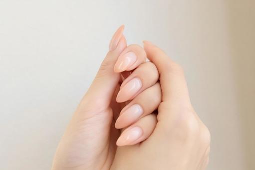 女性の手 ネイル,nail,ネイルサロンの写真素材