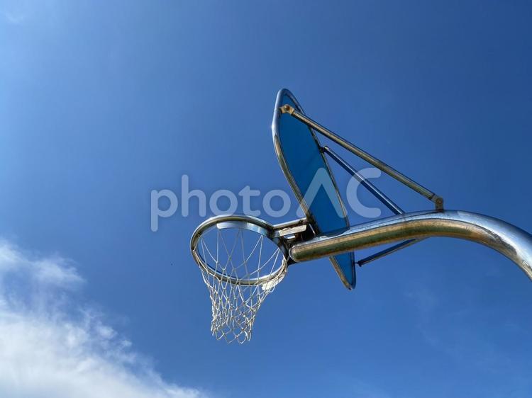 バスケットゴール バスケットゴール,バスケ,スポーツの写真素材