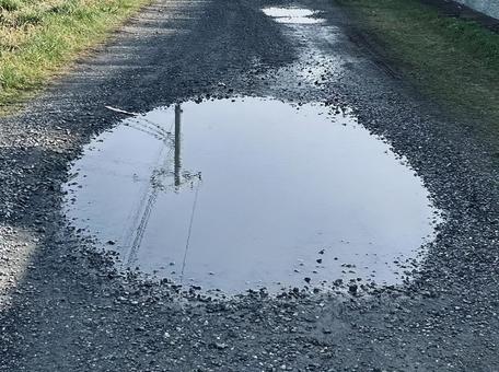 Puddle on the road, JPG Puddle on the road, JPG