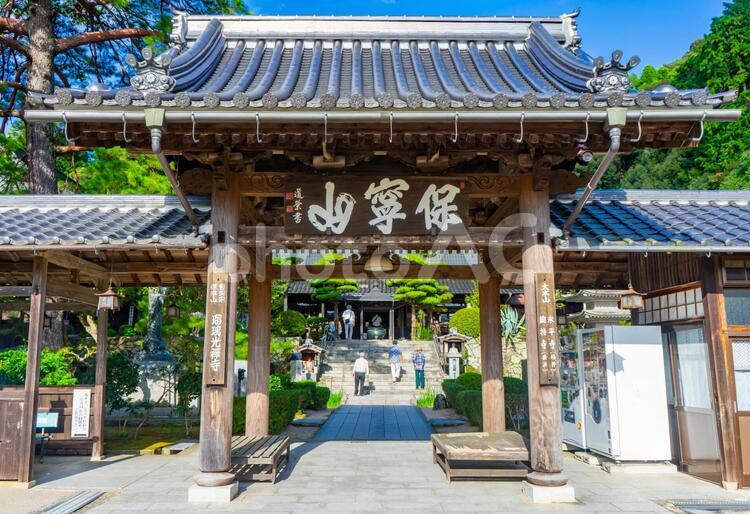 瑠璃光寺の風景 瑠璃光寺,山口,山口市の写真素材