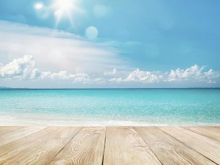 キラキラ海のモックアップ_AS0030 キラキラ海のモックアップ_AS0030の写真