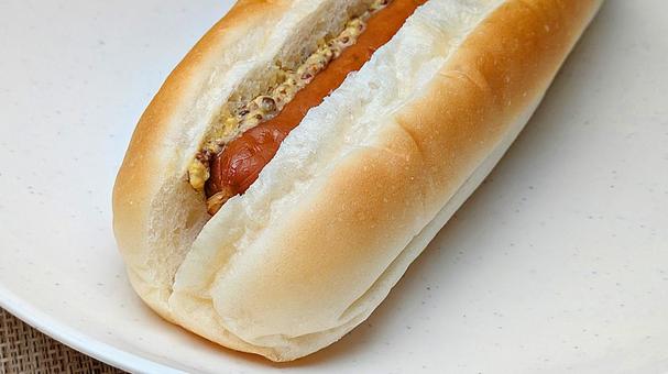 ホットドッグ-03 ホットドッグ-03 ホットドッグ,パン,総菜パンの写真素材