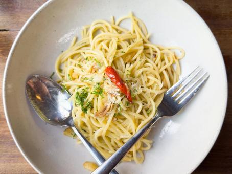 ペペロンチーノ カフェメニュー01 ペペロンチーノ カフェメニュー01 アーリオ,オーリオ,ペペロンチーノの写真素材