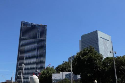 みなとみらい　街並み みなとみらい,横浜,ビルの写真素材