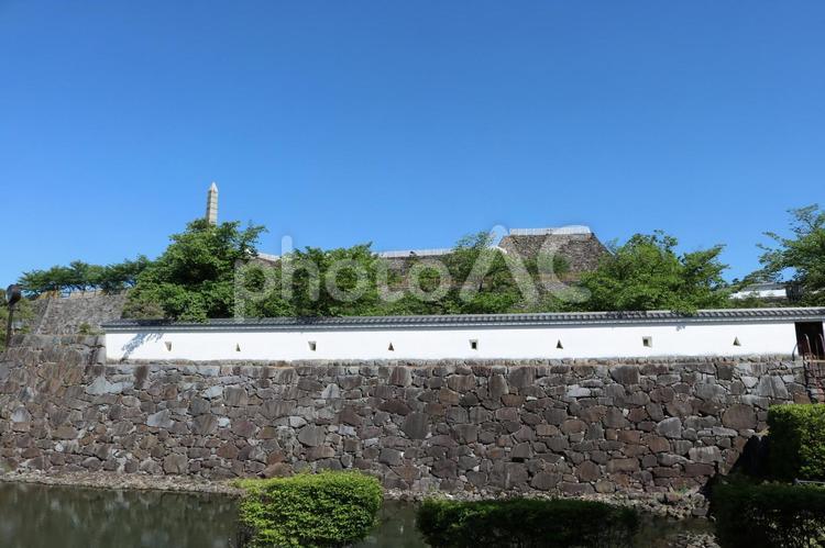 舞鶴城公園（甲府城跡） 舞鶴城公園,甲府城跡,甲府の写真素材