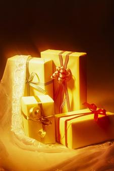 プレゼントの箱4 お祝い,クリスマスプレゼント,コンセプトの写真素材