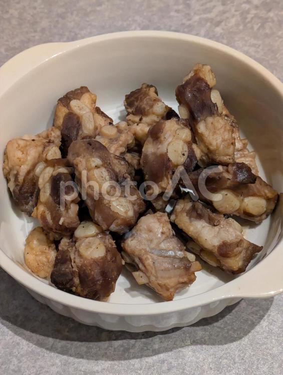 軟骨の酢醤油煮込み おつまみ,軟骨,煮付けの写真素材