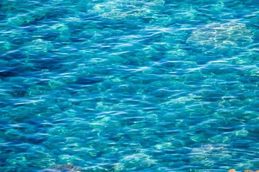 神秘的で鮮やかな積丹ブルー 積丹ブルー,神威岬,海の写真素材