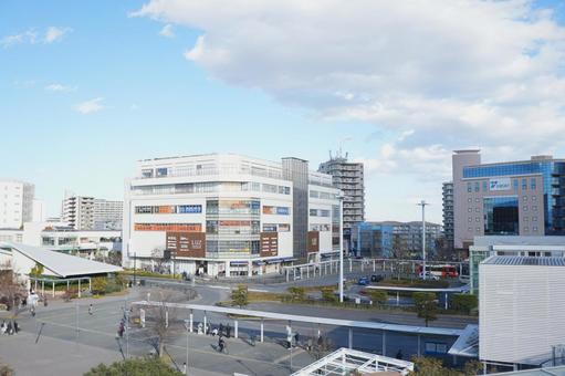 Photo, tsujido, city, office, 