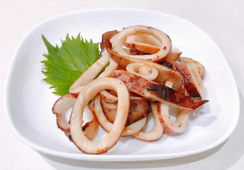 いか焼き いか焼き いか焼き,焼きイカ,焼き物の写真素材