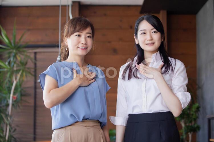 オフィスにいるビジネスウーマン ビジネスウーマン,オフィス,ビジネスの写真素材