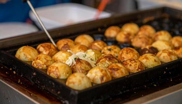 たこ焼き たこ焼きの写真