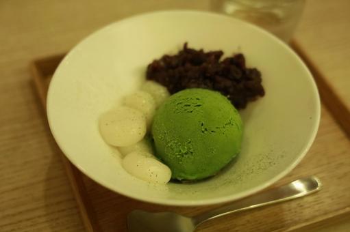 抹茶アイス 抹茶アイスの写真