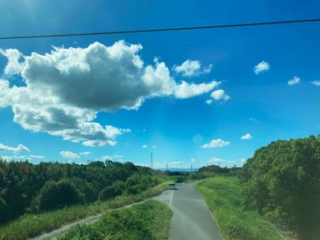 田舎の風景 田舎の風景の写真