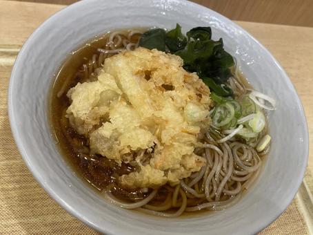 そば かき揚げ 立ち食いそば屋 そば かき揚げ 立ち食いそば屋 そば,お蕎麦,かき揚げの写真素材