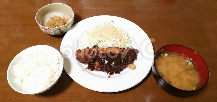 とんかつ定食 とんかつ,チキンカツ,揚げ物の写真素材