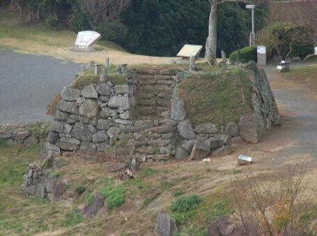 名護屋城大手口櫓台 名護屋城大手口櫓台の写真