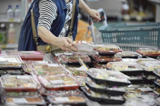 弁当 弁当 弁当,スーパー,イメージの写真素材