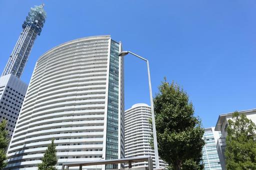 みなとみらい　街並み みなとみらい,横浜,ビルの写真素材