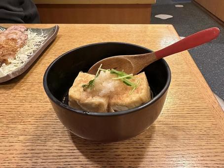 揚げ出し豆腐 揚げ出し豆腐の写真