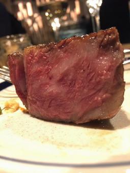 熟成肉　和牛ステーキ 赤身,肉,忘年会の写真素材