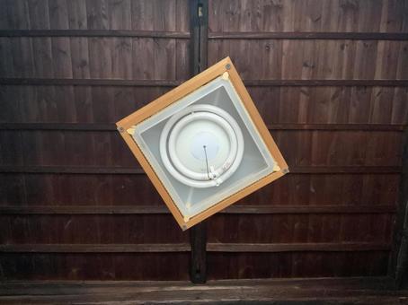 Photo, ceiling, illumination, japanese style light, 