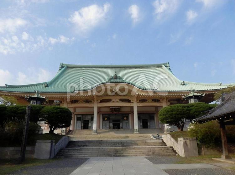 【風景写真】曹洞宗大本山總持寺の風景 總持寺,諸嶽山,曹洞宗の写真素材