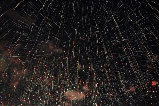 釈迦堂川の花火2025_03 釈迦堂川の花火2025_03の写真