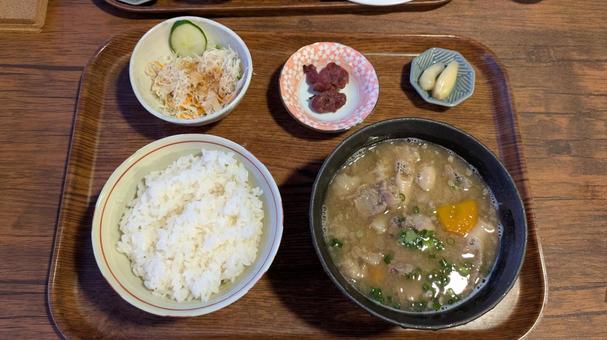 牛汁定食 牛汁定食の写真