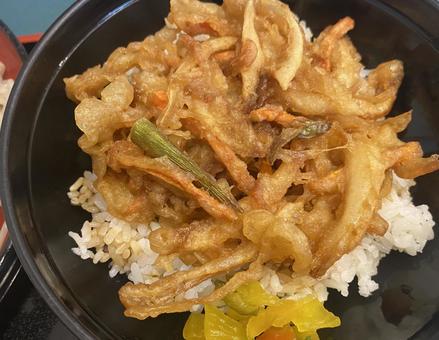 かき揚げ天 かき揚げ天丼 丼物 かき揚げ天 かき揚げ天丼 丼物 かき揚げ,かき揚げ天,丼物の写真素材