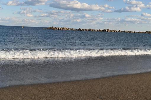 波打ち際 波打ち際の写真