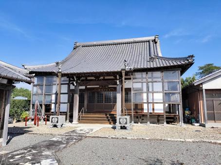 極楽山地福寺　三重県鈴鹿市小田町 地福寺,極楽山,三重県の写真素材