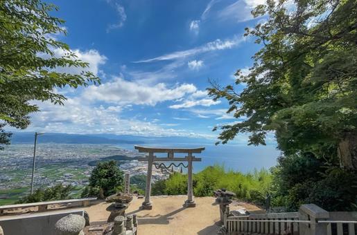 天空の鳥居 高屋神社 天空の鳥居 高屋神社の写真