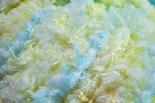 パステルカラーの毛糸の模様 背景,毛糸,小物の写真素材