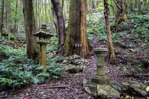 Photo, heavenly iwato, erihara water hole, osawa water hole, 