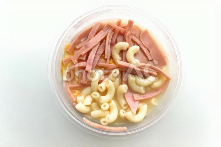 香港　マカロニスープ　アップ　定番朝食 香港名物,モーニング,美味の写真素材