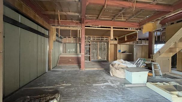 解体工事NM04 解体工事NM04 解体工事,家屋解体,住宅の写真素材