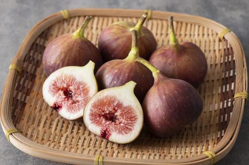 完熟のいちじく いちじく,イチジク,無花果の写真素材