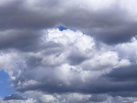 【風景写真】夏空 【風景写真】夏空 夏空,空,雲の写真素材